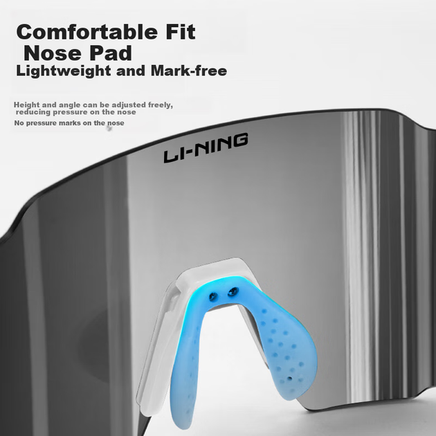 Очки велосипедные Li-Ning ветрозащитные для дня и ночи, для спорта - изображение 8