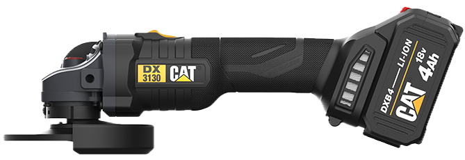 Акумуляторна кутова шліфувальна машина CAT DX3130 18 В 125 мм (6924328374428) - Фото 1 Акумуляторна кутова шліфувальна машина CAT DX3130 18 В 125 мм (6924328374428) - зображення 1