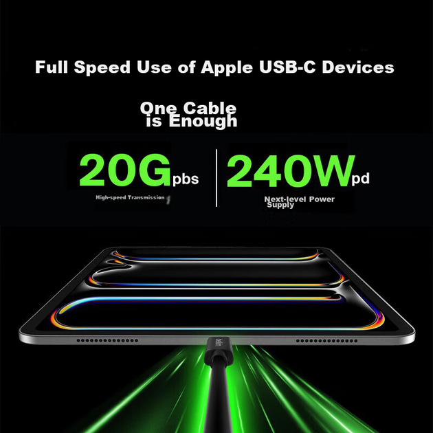 BELKIN Thunderbolt Expansion Screen Mirroring USB4 Full-Function Data Cable, 1.2 Meters Compatible with Thunderbolt 3, Transmitting 4K@60Hz, Type-C Cable, 240W Fast Charge, 20 Gbps - Фото 6 BELKIN Thunderbolt Expansion Screen Mirroring USB4 Full-Function Data Cable, 1.2 Meters Compatible with Thunderbolt 3, Transmitting 4K@60Hz, Type-C Cable, 240W Fast Charge, 20 Gbps - изображение 6