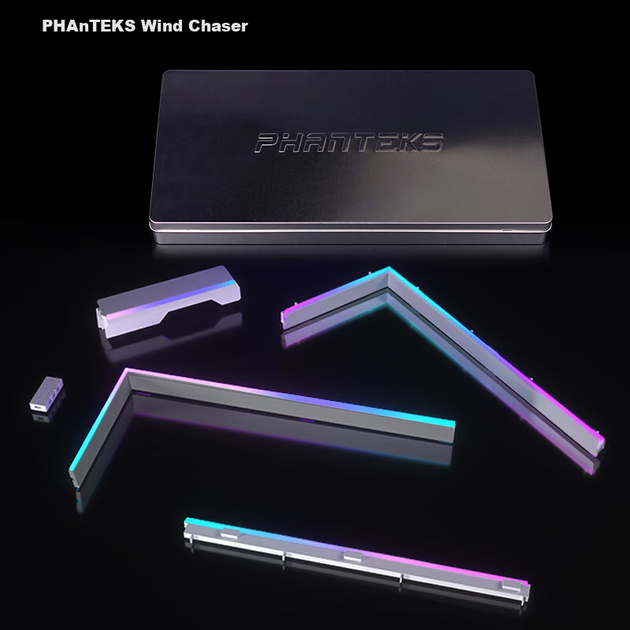 Корпус PHANTEKS NV5 Білий Спеціальна магнітна світлова стрічка/комплект стрічок ARGB з блоком живлення / Підтримує материнську плату 5V 3pin RGB синхронізація - изображение 12