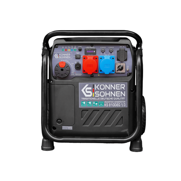 Інверторний газобензиновий генератор Könner&Söhnen KS 8100iEG 1/3 - зображення 11