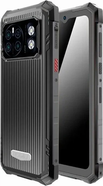 Смартфон підвищеної надійності Hotwav Cyber 13 Pro 12GB/ 256GB 10800mAh IP69K Чорний - зображення 7