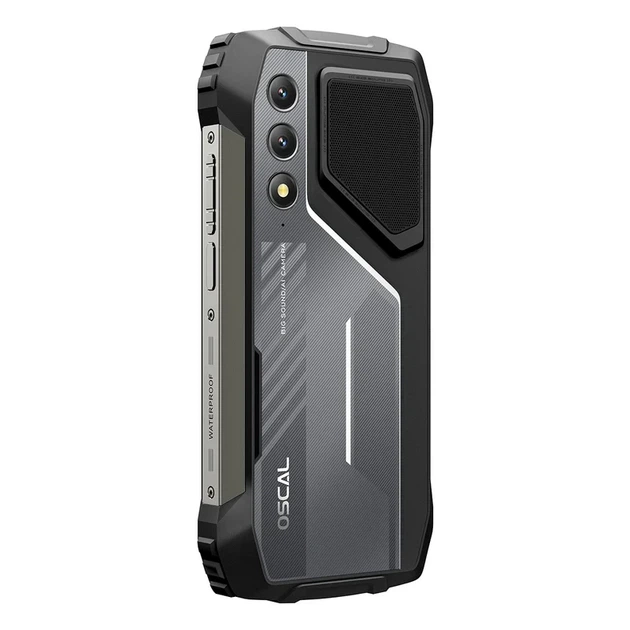 Мощный защищенный смартфон OSCAL Pilot 1 от Blackview 6/256GB аккумулятор 15000mAh Черный - изображение 7