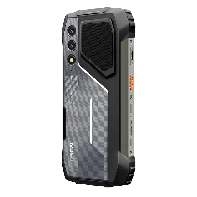Мощный защищенный смартфон OSCAL Pilot 1 от Blackview 6/256GB аккумулятор 15000mAh Черный - изображение 8