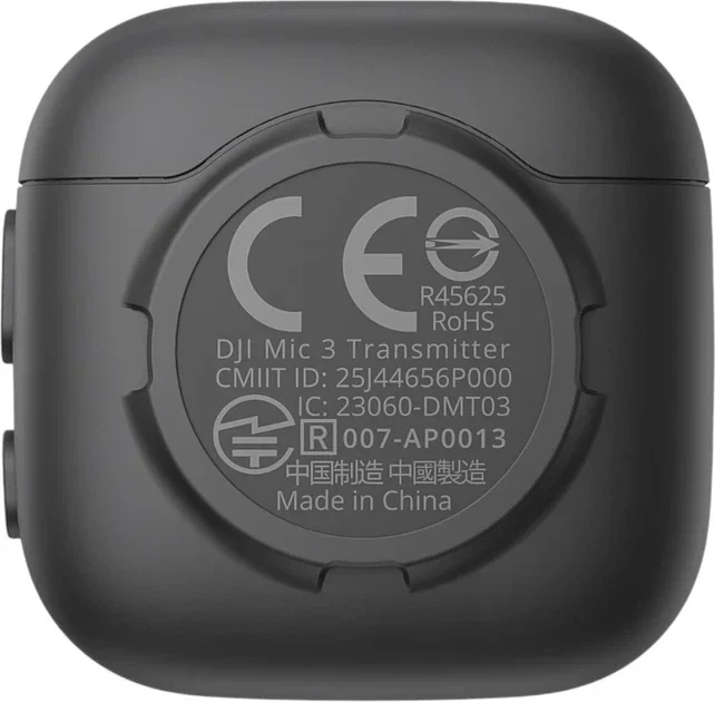 Микрофон-трансмитер DJI Mic 3 Черный k1 - изображение 2