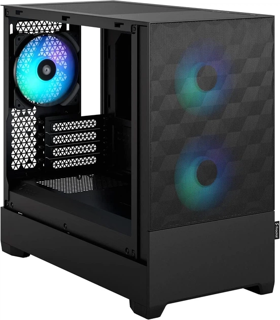 Корпус для ПК Fractal Design Pop Mini Air RGB Без БП Чорный (102063650) - изображение 2