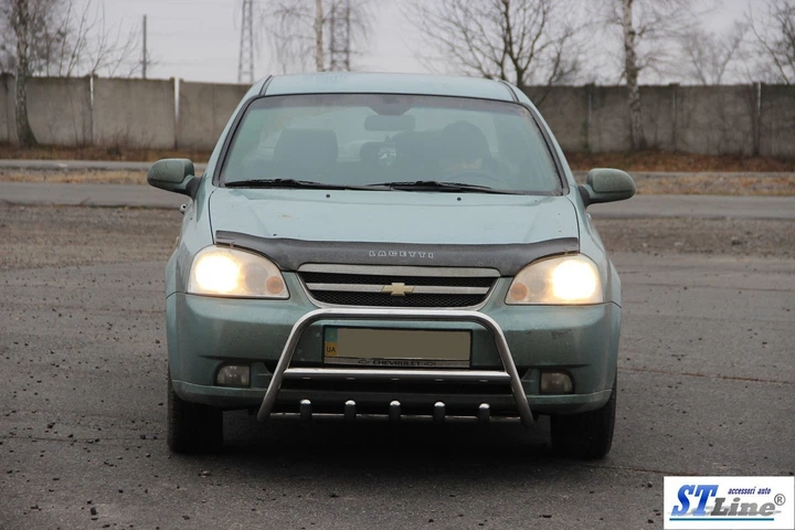 Кенгурятник защита переднего бампера на Chevrolet Express Van 96-02 d60х1,6мм Шевроле Экспресс ST7531 - изображение 2