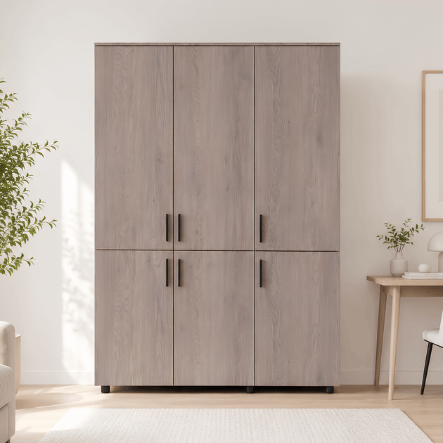 Шкаф для одежды Doros Торн Кремона Канноло 3 ДСП (полки) 135х51.6х200 (DRS-012066) - Фото 1 Шкаф для одежды Doros Торн Кремона Канноло 3 ДСП (полки) 135х51.6х200 (DRS-012066) - изображение 1