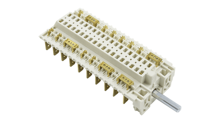 Переключатель для духовки и электроплиты Dreefs 19HE-016, Ariston, Indesit C00084790 (5+1) - изображение 2