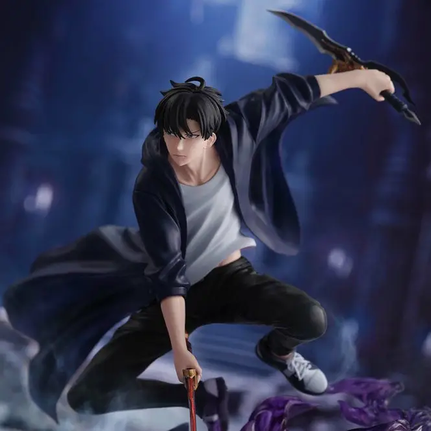Аниме фигурка Banpresto Сон Джин Ву Sung Jinwoo XrossLink Figure Поднятие уровня в одиночку Solo Leveling 15 см - Фото 3 Аниме фигурка Banpresto Сон Джин Ву Sung Jinwoo XrossLink Figure Поднятие уровня в одиночку Solo Leveling 15 см - изображение 3