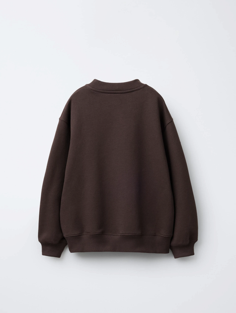 Світшот з надписом Zara 0208/721 134см Коричневий (00208721700131) - зображення 2