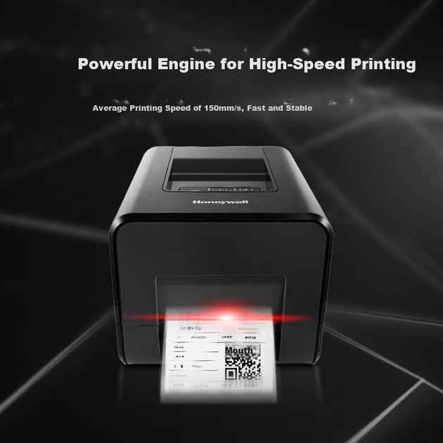 Термотрансферный принтер для печати штрихкодов Honeywell OT810 с USB-портом и возможностью печати на самоклеящейся бумаге. - Фото 4 Термотрансферный принтер для печати штрихкодов Honeywell OT810 с USB-портом и возможностью печати на самоклеящейся бумаге. - изображение 4