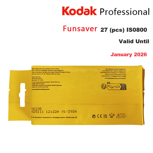 Фотоаппарат KODAK одноразовый пленочный детский 27 кадров - Фото 8 Фотоаппарат KODAK одноразовый пленочный детский 27 кадров - изображение 8