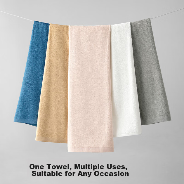 MUJI Потовщений 100% бавовняний рушник для ванни Xinjiang Pure Cotton Skin-friendly Absorptive великий рушник для ванни для чоловіків та жінок домашнього використання - зображення 9