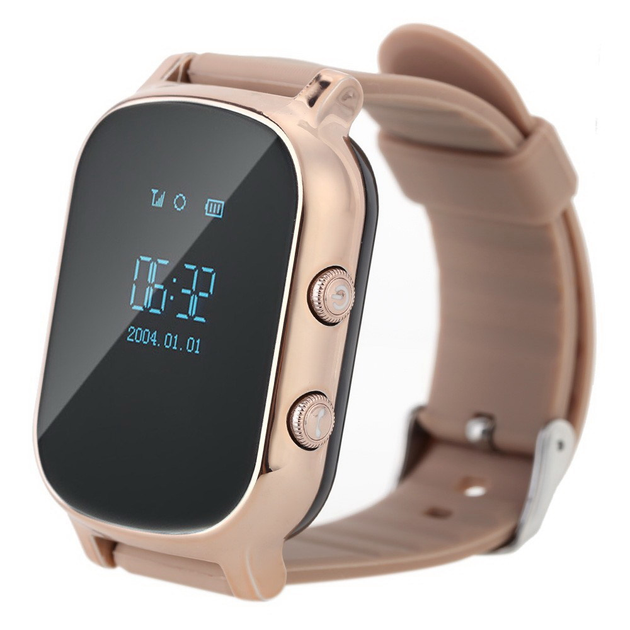 Детские телефон-часы с GPS трекером GOGPS K20 Золото (К20ЗЛ) – фото ...