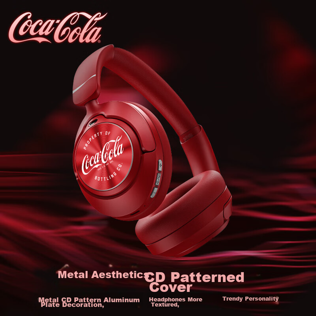 Наушники Coca-Cola T07 ANC Red - изображение 5