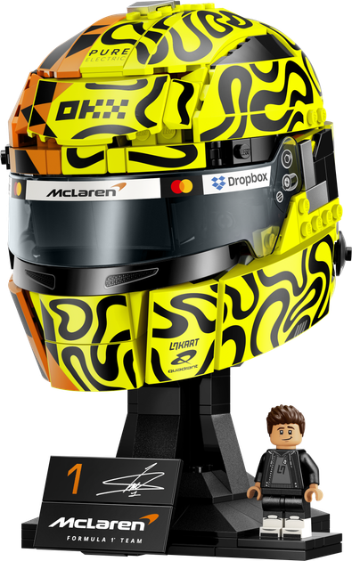 Zestaw klocków LEGO Editions Kask Lando Norris McLaren Mastercard F1 Team 793 elementy (43023) - obraz 2