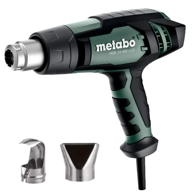 Фен технічний Metabo HGE 23-650 LCD (603065000) - Фото 1 Фен технічний Metabo HGE 23-650 LCD (603065000) - зображення 1