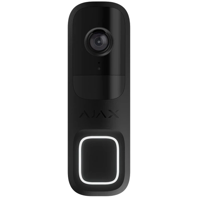 Видеозвонок Ajax Doorbell Black - Фото 1 Видеозвонок Ajax Doorbell Black - изображение 1