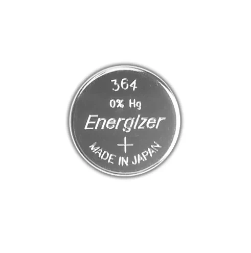 Батарейка Energizer 364 / 363 (SR621SW) Silver Oxide 1.55V для годинників, 2 шт - Фото 2 Батарейка Energizer 364 / 363 (SR621SW) Silver Oxide 1.55V для годинників, 2 шт - зображення 2