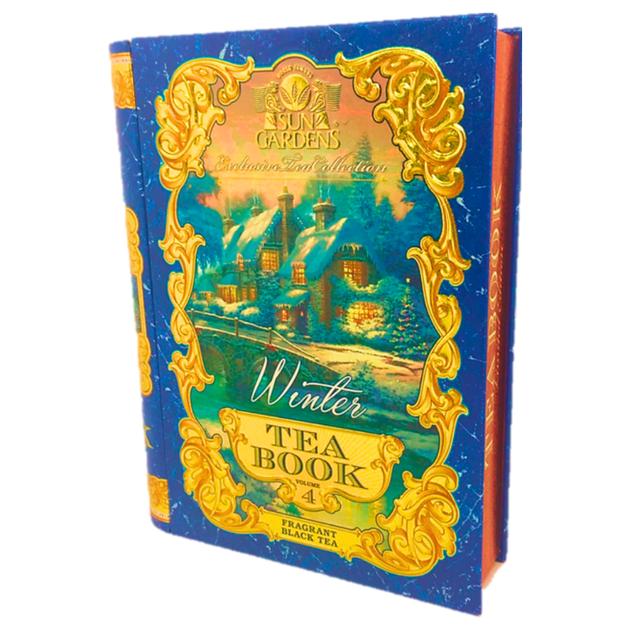 Чай Sun Gardens Tea Book Winter (Зима) 100 г черный и зеленый листовой - Фото 1 Чай Sun Gardens Tea Book Winter (Зима) 100 г черный и зеленый листовой - изображение 1