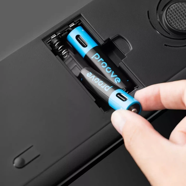 Акумуляторні батарейки Proove Compact Energy AAA 2 шт black (RBCE75010008) - зображення 8