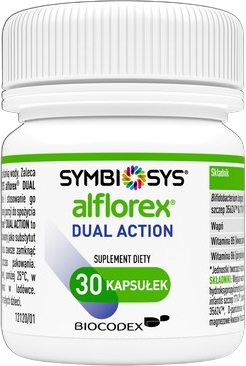 Дієтична добавка Biocodex Symbiosys Alflorex Dual Action 30 капсул (3583310000665) - зображення 2