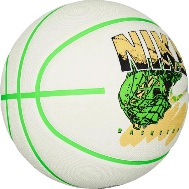 Мяч баскетбольный Nike Everyday Playground 8P Graphic Deflated Green Strike/Topaz Gold Size 7 (N.100.4371.144.07) - Фото 3 Мяч баскетбольный Nike Everyday Playground 8P Graphic Deflated Green Strike/Topaz Gold Size 7 (N.100.4371.144.07) - изображение 3