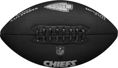 Мяч для американского футбола Wilson NFL Team Metallic Premiere KC OF (WF4015816XBOF) - Фото 3 Мяч для американского футбола Wilson NFL Team Metallic Premiere KC OF (WF4015816XBOF) - изображение 3