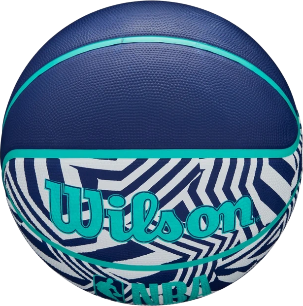 Мяч баскетбольный Wilson NBA DRV Plus Dazzle Camo BSKT Indigo Size 5 (WZ3016102XB5) - Фото 5 Мяч баскетбольный Wilson NBA DRV Plus Dazzle Camo BSKT Indigo Size 5 (WZ3016102XB5) - изображение 5