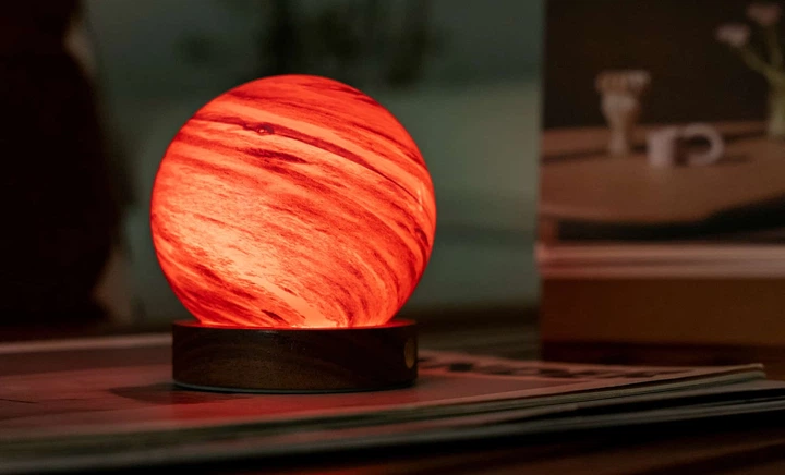Світильник на акумуляторі Gingko AstraGlass Light MINI, полярна хмара, 8 режимів освітлення | G050M-PC - изображение 3