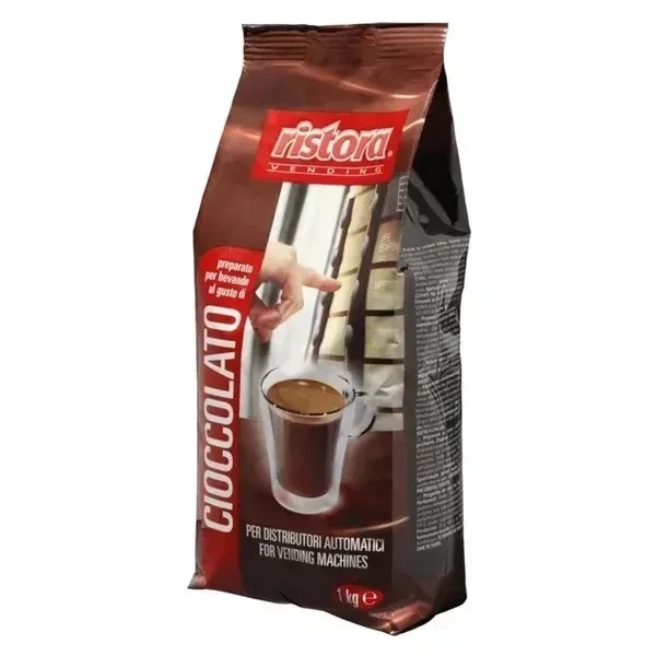 Шоколад Ristora Chocolate 1 кг | растворимый шоколад | смесь для кофейных автоматов - Фото 1 Шоколад Ristora Chocolate 1 кг | растворимый шоколад | смесь для кофейных автоматов - изображение 1