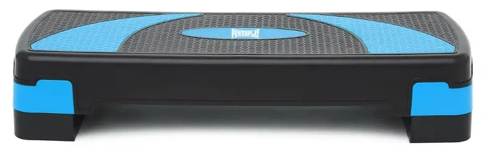 Степ платформа для аэробики и фитнеса PowerPlay By Step 3-ступенчатая Черно-синяя (PP_4358_Blue) - Фото 2 Степ платформа для аэробики и фитнеса PowerPlay By Step 3-ступенчатая Черно-синяя (PP_4358_Blue) - изображение 2