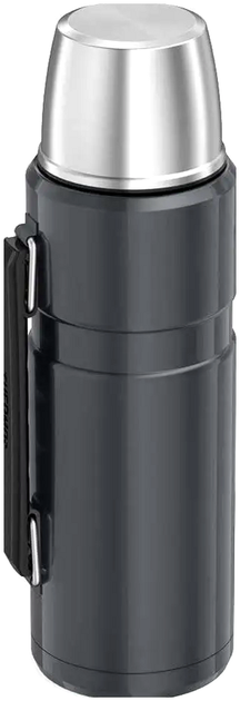 Термос 1.2 літра з ручкою для напоїв неіржавка сталь для дому сірий Thermos SE1094 - зображення 4