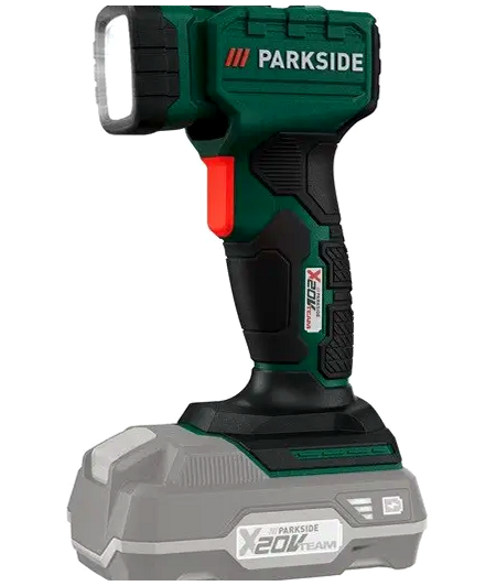 Аккумуляторный фонарь 280 люмен поворотный для мастерской зеленый Parkside SE1824 - Фото 3 Аккумуляторный фонарь 280 люмен поворотный для мастерской зеленый Parkside SE1824 - изображение 3