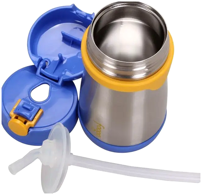 Термокружка 290 мл с трубочкой для детей нержавеющая сталь Thermos SE1116 - Фото 6 Термокружка 290 мл с трубочкой для детей нержавеющая сталь Thermos SE1116 - изображение 6