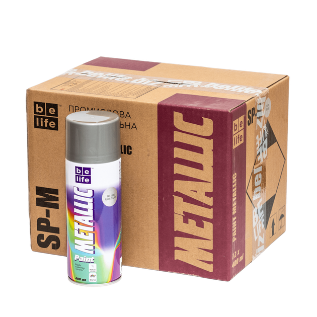 Фарба Belife Metallic Paint срібний спалах (1580) - изображение 3