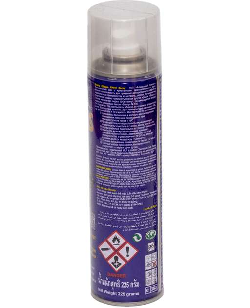 Лак Bosny GLITTERS SPRAY діамантовий (200), 300 мл - изображение 2