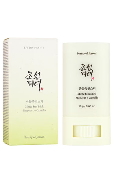 Солнцезащитный матирующий стик BEAUTY OF JOSEON Matte Sun Stick Полынь + Камелия SPF50+ PA++++, 18 г - Фото 1 Солнцезащитный матирующий стик BEAUTY OF JOSEON Matte Sun Stick Полынь + Камелия SPF50+ PA++++, 18 г - изображение 1
