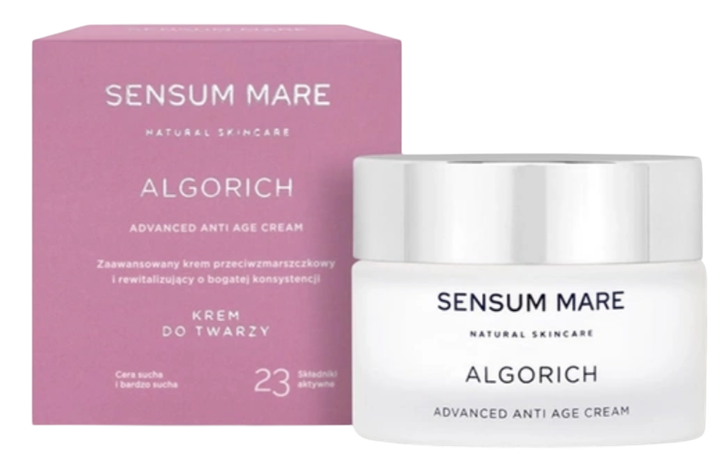 Крем для обличчя Sensum Mare Algorich Advanced Anti Age 50 мл (5907222316023) - Фото 1 Крем для обличчя Sensum Mare Algorich Advanced Anti Age 50 мл (5907222316023) - зображення 1
