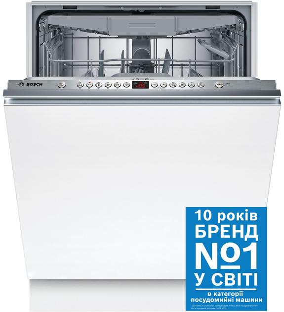Встраиваемая посудомоечная машина Bosch SMV26EX14K - Фото 2 Встраиваемая посудомоечная машина Bosch SMV26EX14K - изображение 2