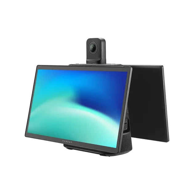 Камера Kandao Meeting Ultra 4K 360 video conference host with dual screen (MT1001) - зображення 2