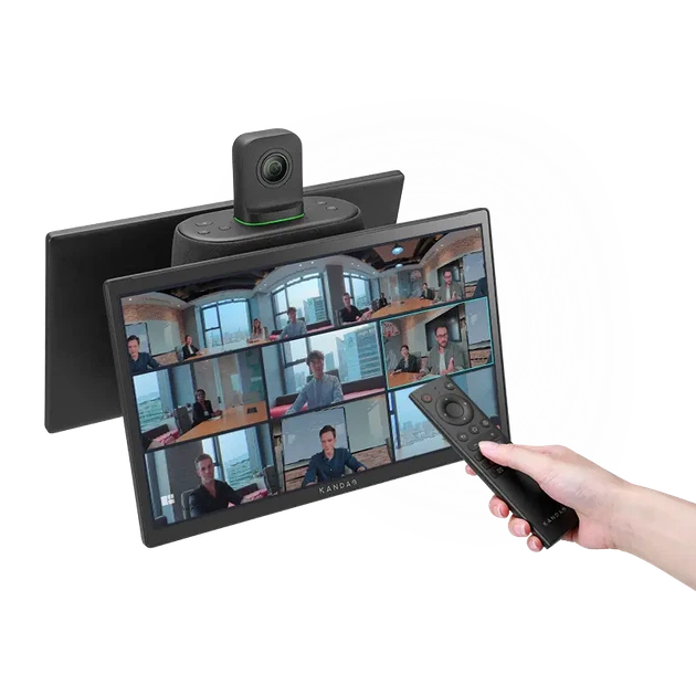 Камера Kandao Meeting Ultra 4K 360 video conference host with dual screen (MT1001) - зображення 5