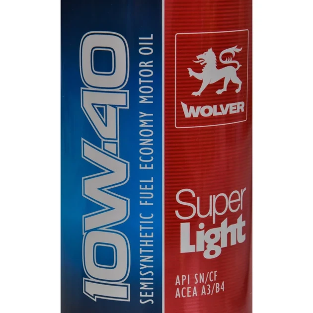 Олива моторна Wolver Super Light 10W-40 (1л.) - зображення 2