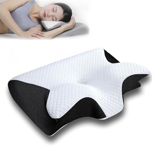 Ортопедическая подушка для шеи против храпения и боли Sleep Apnea Pillow Черная - Фото 2 Ортопедическая подушка для шеи против храпения и боли Sleep Apnea Pillow Черная - изображение 2