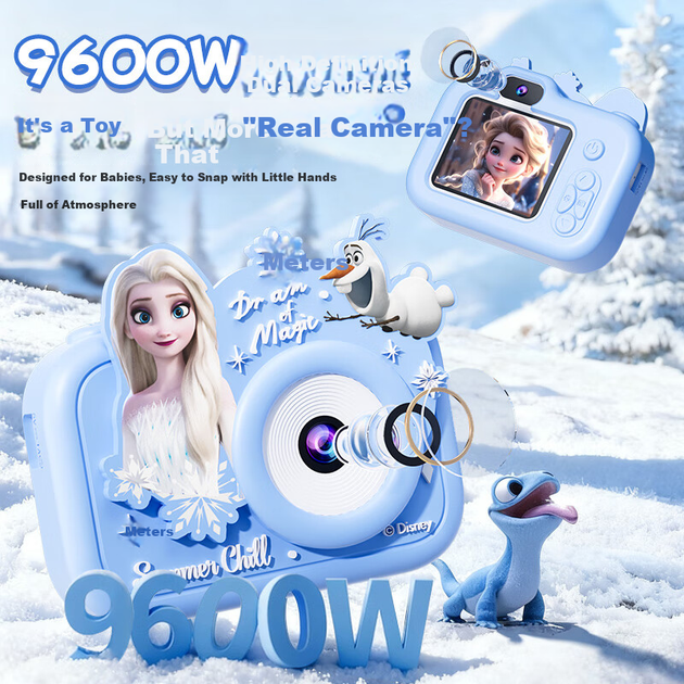 Игрушечный цифровой фотоаппарат Disney для детей, моментальная фотокамера с ПЗС-матрицей, подарок для мальчиков и девочек на день рождения и Новый год. - изображение 3