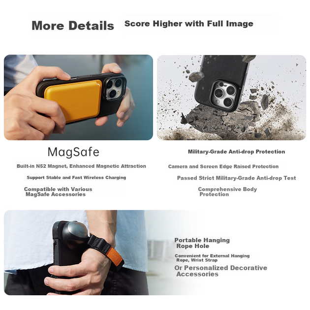 SmallRig 4988, подходит для комплекта камеры iPhone 16 Pro, расширительная рама для клетки Apple Rabbit Cage, ручная рукоятка для фотосъемки, аксессуары для съемки, вспомогательное устройство для камеры. - Фото 8 SmallRig 4988, подходит для комплекта камеры iPhone 16 Pro, расширительная рама для клетки Apple Rabbit Cage, ручная рукоятка для фотосъемки, аксессуары для съемки, вспомогательное устройство для камеры. - изображение 8