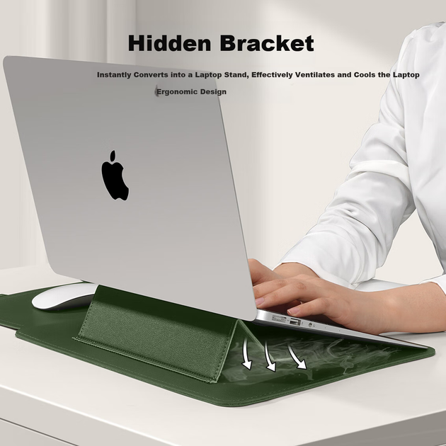 Чехол Taikesen для ноутбука 14" совместим с MacBook/Lenovo/Huawei - изображение 5