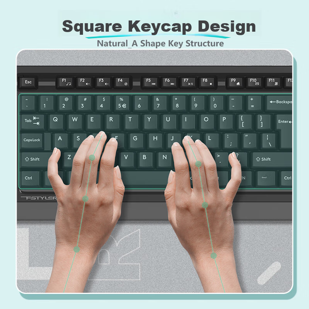 Комплект дротовий A4Tech F1010Q USB Grey - зображення 6