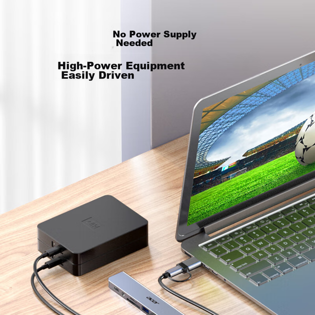 Док-станция расширения Acer Type-C, USB 3.0-концентратор, адаптер для чтения SD/TF-карт, совместимая с компьютерами Huawei, Android, MacBook, конвертер, Eight-I - изображение 8